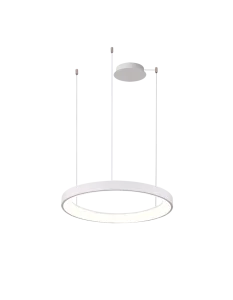 AGNES PENDANT 78 DIMM CCT SWITCH WH lampa wisząca 65W LED biały