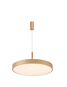 MARCELLO PENDANT 60 CCT GO + REMOTE CONTROL lampa wisząca 70W LED złoty
