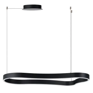 MIRABELLA 120 3000K DIMM BK lampa wisząca 60W LED czarny