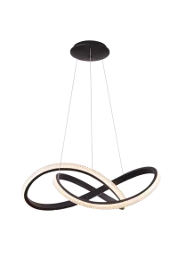 INFINITY 80 CCT BK + REMOTE CONTROL lampa wisząca 80W LED czarny