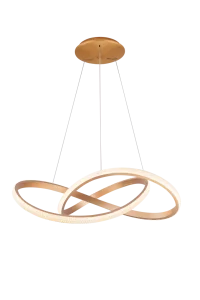 INFINITY 80 CCT GO + REMOTE CONTROL lampa wisząca 80W LED złoty