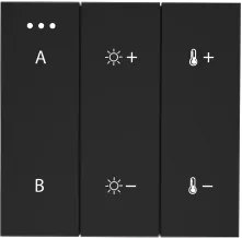 SWITCH PANEL REMOTE CONTROL 2-GROUP BLUETOOTH BK czarny