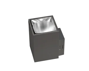 ROLAND SQ WALL IP65 DGR kinkiet zewnętrzny 9W LED 3000K grafitowy