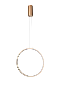 MASSIMA 40 GO lampa wisząca 27W LED 3000K złoty