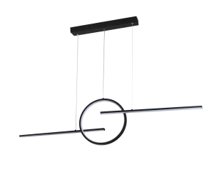 LAUREN 3-STEP DIMM BK lampa wisząca 40W LED 3000K czarny