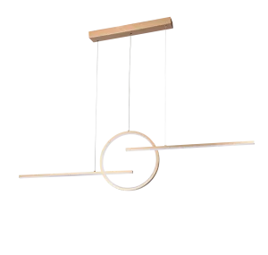 LAUREN 3-STEP DIMM GO lampa wisząca 40W LED 2700K złoty