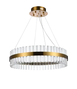 FRANCESCA 60 lampa wisząca 43W LED 3000K mosiądz