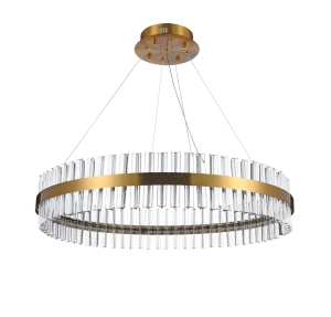 FRANCESCA 80 lampa wisząca 60W LED 3000K mosiądz