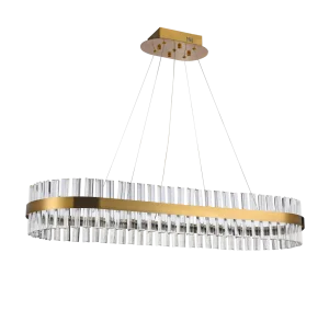 FRANCESCA 100 lampa wisząca 61W LED 3000K mosiądz