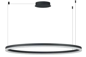 HALO PENDANT 120 CCT DIMM BK + REMOTE CONTROL lampa wisząca 60W LED czarny