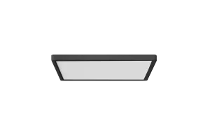 PANKA SQ 30 CCT SWITCH DIMM BK plafon 23W LED IP40 czarny