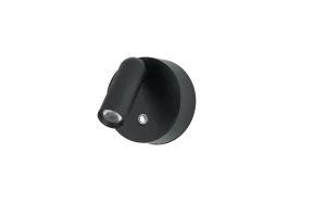 COMO ROUND WALL BK kinkiet 3W LED 3000K czarny