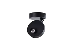 ISEO TOP BK plafon 9W LED 3000K czarny