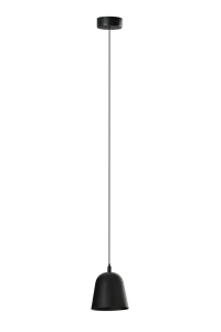 CAPRI A BK lampa wisząca 5W LED 3000K czarny