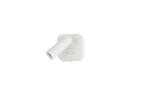LUGANO SQUARE WALL WH kinkiet 3W LED 3000K biały
