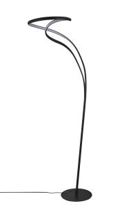 TWIST Lampa podłogowa 3-STEP DIMM BK 30W LED 3000K czarny
