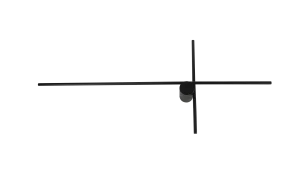 FRANK A 3000K BK kinkiet 20W LED czarny