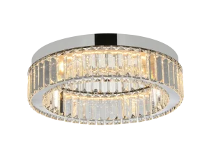 SPARK TOP 40 DIMM CH plafon 30W LED 3000K chrom