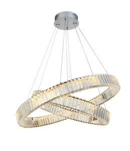 SPARK PENDANT 60+80 DIMM CH lampa wisząca 120W LED 3000K chrom