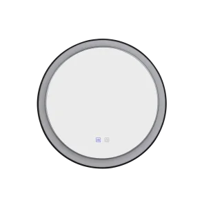 SERGIO MIRROR 60 CCT SWITCH BK kinkiet nad lustro 40W LED IP44 czarny