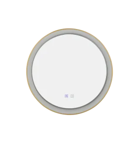 SERGIO MIRROR 60 CCT SWITCH GO kinkiet nad lustro 40W LED IP44 złoty