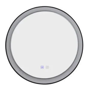 SERGIO MIRROR 80 CCT SWITCH BK kinkiet nad lustro 55W LED IP44 czarny