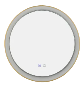 SERGIO MIRROR 80 CCT SWITCH GO kinkiet nad lustro 55W LED IP44 złoty