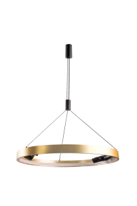 SERAFINO PENDANT 80 3-STEP DIMM GO/BK lampa wisząca 43W LED 3000K złoty