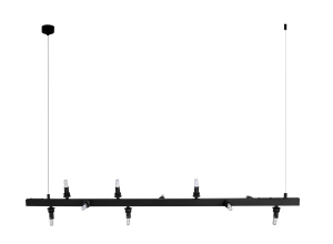 BUBBLES LAMPBODY LINE 10 BK 10xG9 max 40W czarny