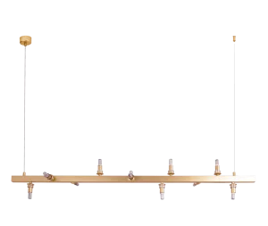 BUBBLES LAMPBODY LINE 10 GO 10xG9 max 40W złoty
