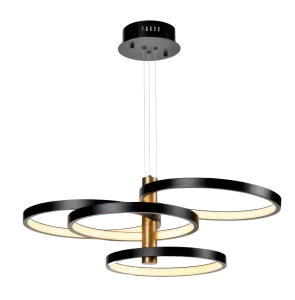 COLICA lampa wisząca 70W LED 3000K czarny