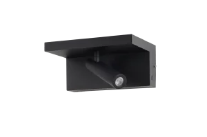HYLLA WALL NFC CHARGER BK kinkiet 5W LED 3000K czarny