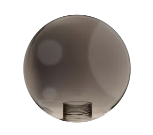 BUBBLES GLASS SHADE D12 SMOKY przeźroczysty