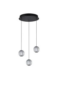 EDEM 3 ROUND BK lampa wisząca 21W LED 3000K czarny