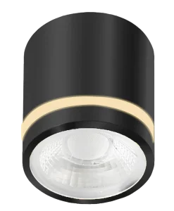VICI IP44 12W CCT SWITCH BK oprawa natynkowa czarny