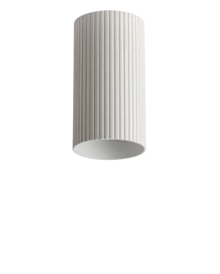 LUCAS RIBBED TUBE 9 WH biały