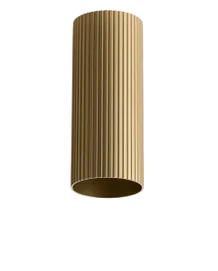 LUCAS RIBBED TUBE 30 ANODISED GOLD złoty