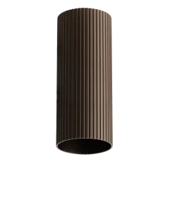 LUCAS RIBBED TUBE 30 ANODISED BRONZE brązowy