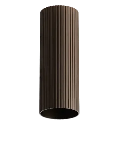 LUCAS RIBBED TUBE 40 ANODISED BRONZE brązowy