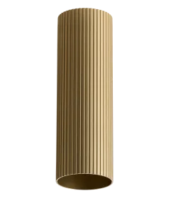 LUCAS RIBBED TUBE 50 ANODISED GOLD złoty