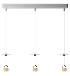 LUCAS BASE 3L TOP GU10 WH 3xGU10 max 50W biały