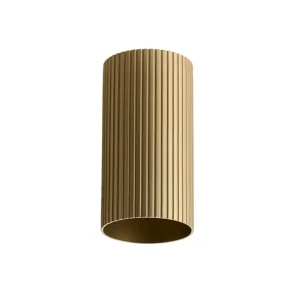 LUCAS RIBBED TUBE 20 ANODISED GOLD złoty