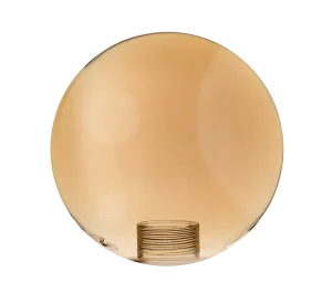BUBBLES GLASS SHADE D12 AMBER