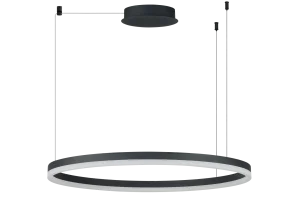 HALO PENDANT 80 CCT DIMM BK + REMOTE CONTROL lampa wisząca 55W LED czarny