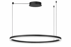 HALO PENDANT 100 CCT DIMM BK + REMOTE CONTROL lampa wisząca 60W LED czarny