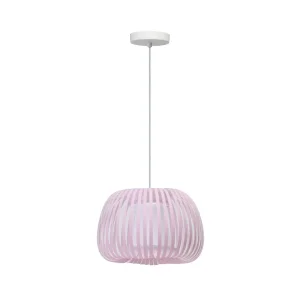 AGORA PENDANT PINK lampa wisząca 1xE27 max 60W różowy