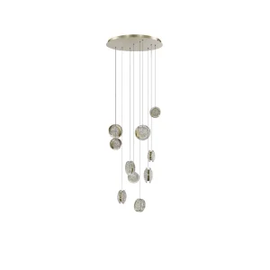 EUFORIA PENDANT ROUND 10 3-STEP DIMM GO lampa wisząca 52W LED 3000K złoty