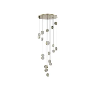 EUFORIA PENDANT ROUND 19 3-STEP DIMM GO lampa wisząca 105W LED 3000K złoty