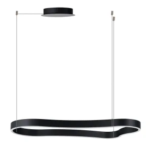 MIRABELLA 90 3000K DIMM BK lampa wisząca 48W LED czarny
