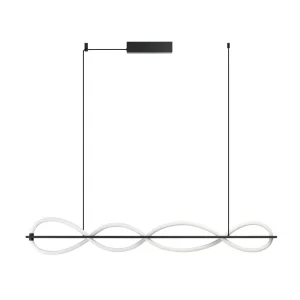 PESCARA PENDANT 120 3-STEP DIMM BK lampa wisząca 25W LED 3000K czarny